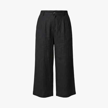 Palora | Pantaloni Cropped a Gamba Larga da Donna 3