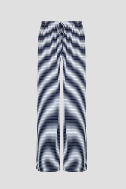 Panta | Pantaloni Coulisse Stampa Righe Orizzontali