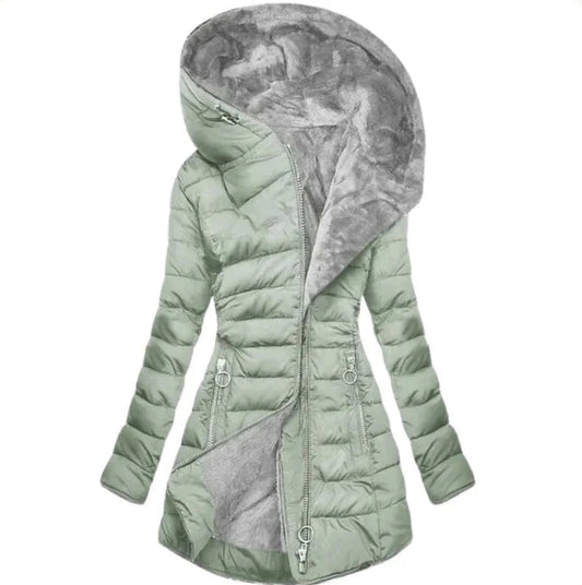 Parka Donna in Lana Elegante Vestibilità Regolare - Vesarelli