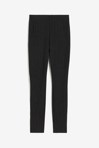 Pavia | Pantaloni Donna Stretch A Righe Skinny 6