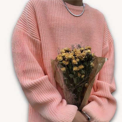 Maglione Oversize Uomo Girocollo Morbido