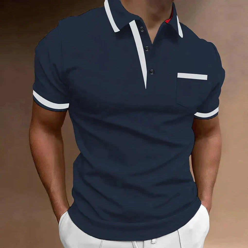 Polo Manica Lunga Uomo Elegante per Ogni Occasione - Stile Versatile e Raffinato 3
