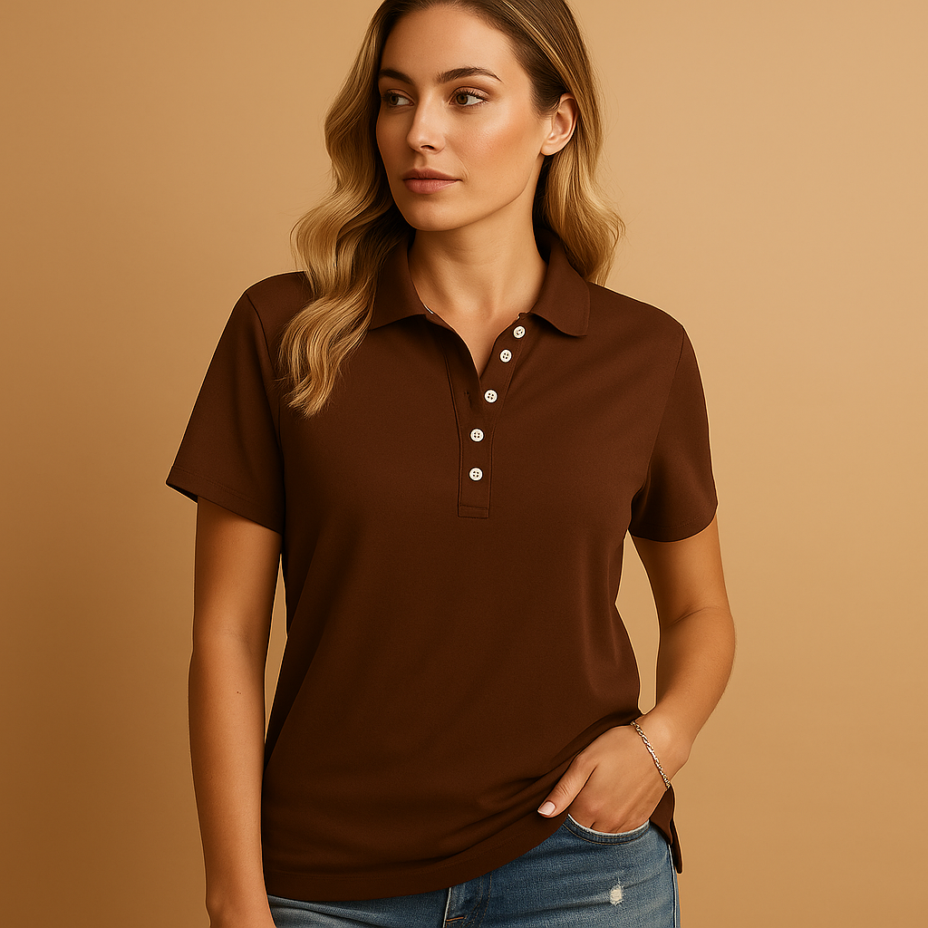 Polo da donna alla moda con vestibilità elegante | Elena 8