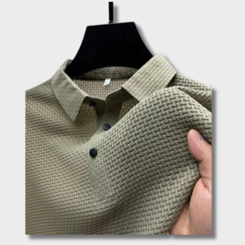 Polo Uomo Manica Corta Traspirante con Bottoni - Brentozzi
