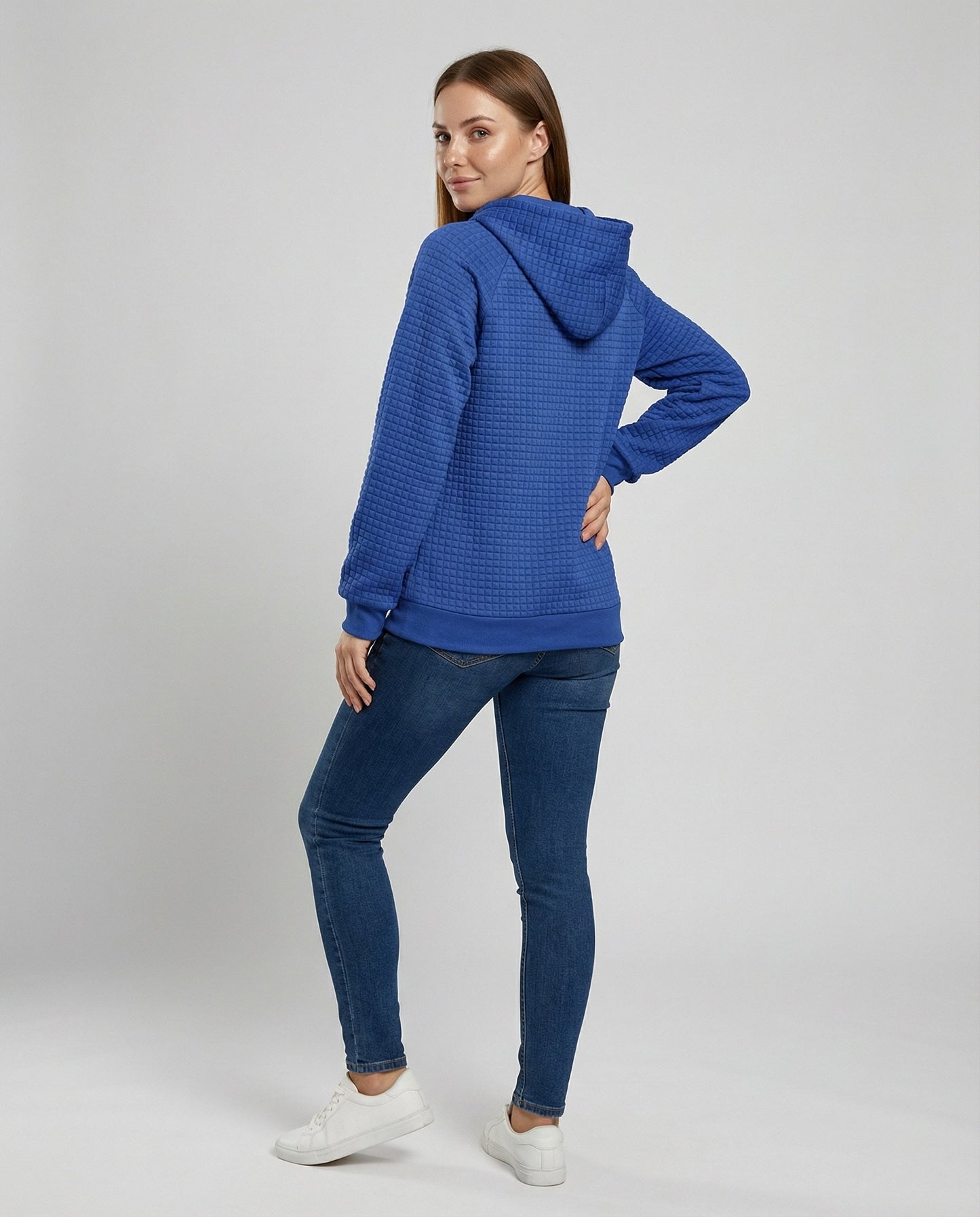 Felpa Donna con Cappuccio Comfort