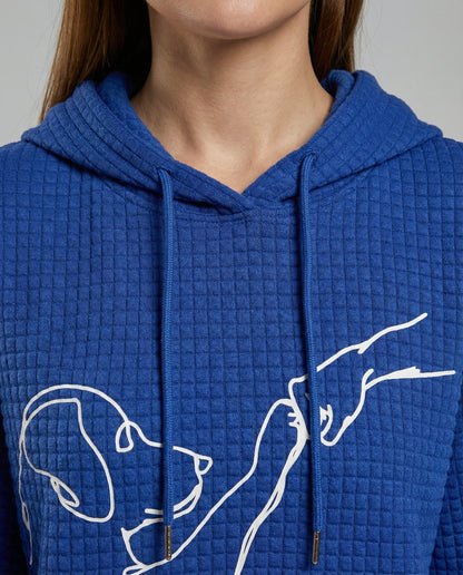 Felpa Donna con Cappuccio Comfort