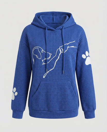 Felpa Donna con Cappuccio Comfort