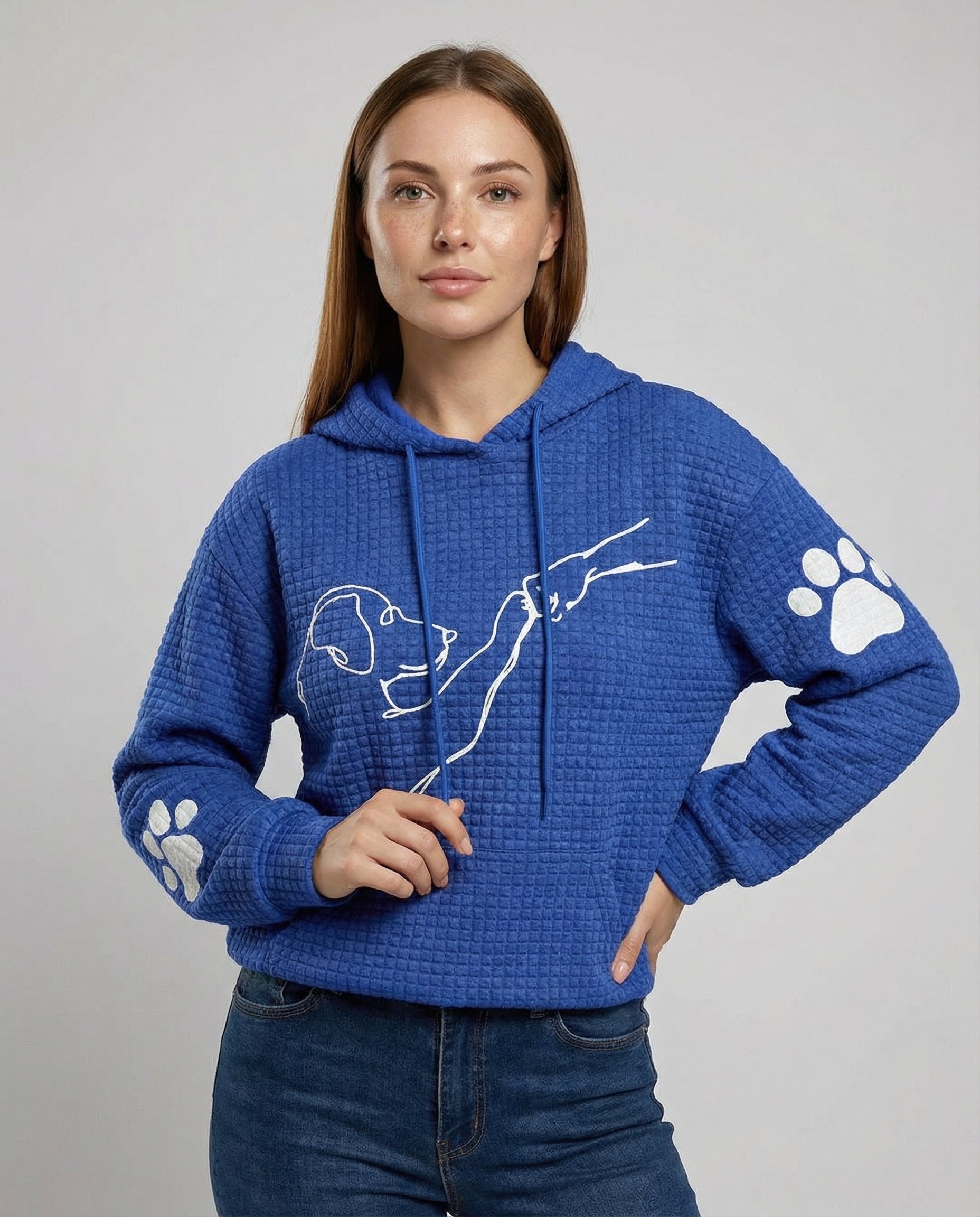 Felpa Donna con Cappuccio Comfort - Brentozzi