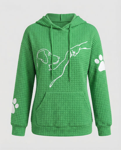 Felpa Donna con Cappuccio Comfort