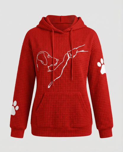 Felpa Donna con Cappuccio Comfort