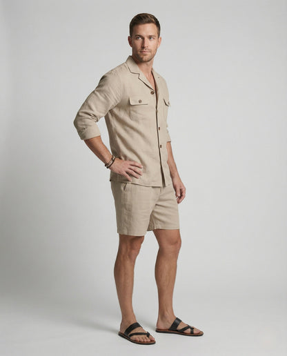 Completo Uomo in Lino Taglio Elegante - Brentozzi