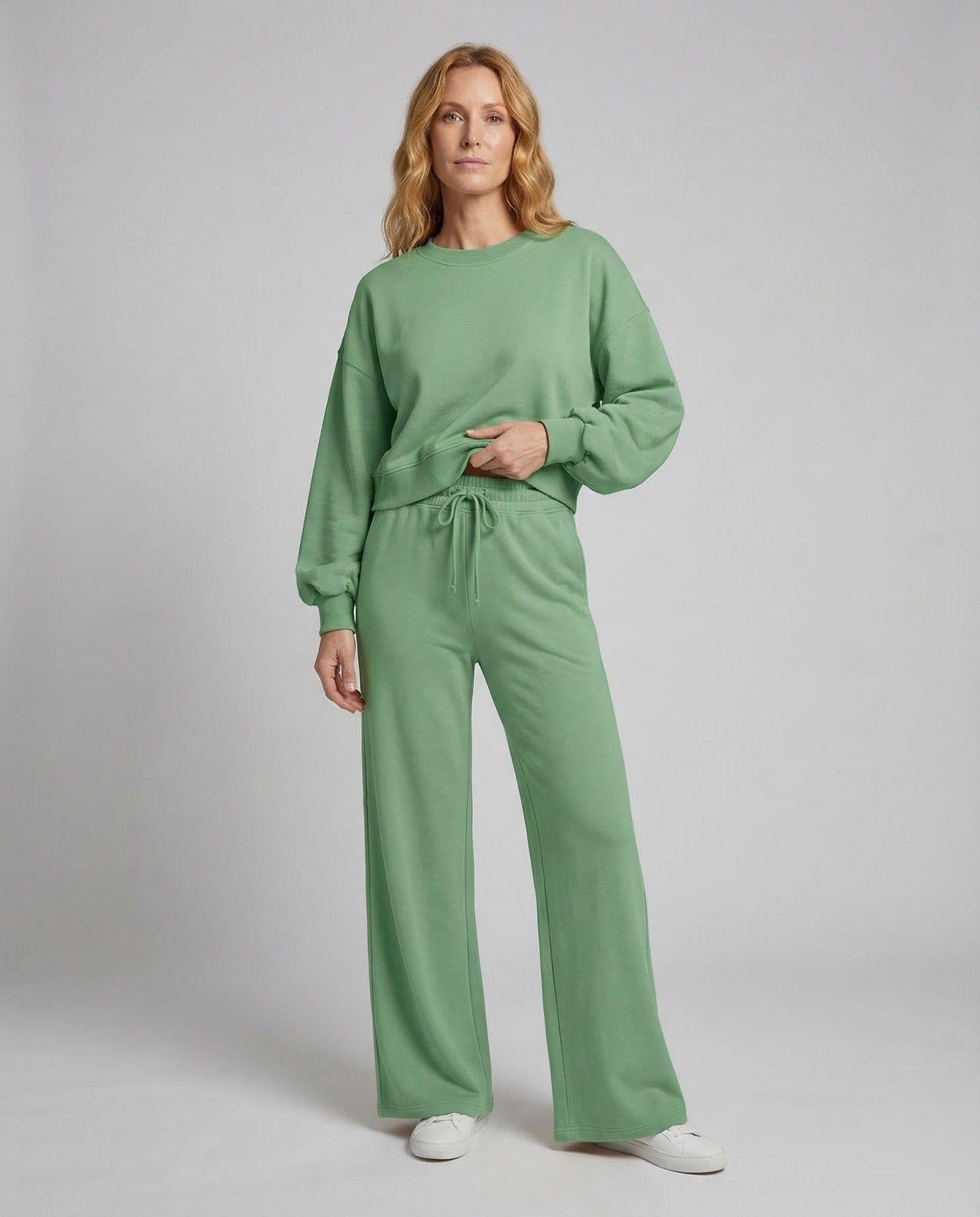 Completo Donna Lounge con Felpa Casual - Brentozzi