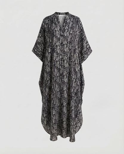 Kaftano Maxi Donna con Tasche Comodo