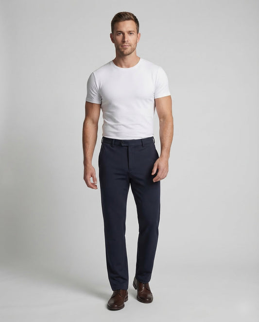 Pantaloni Uomo Business Stretch Slim Fit - Brentozzi