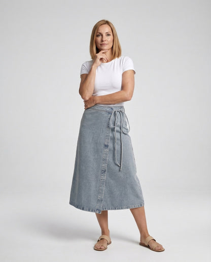 Gonna Jeans Donna Vita Alta - Brentozzi