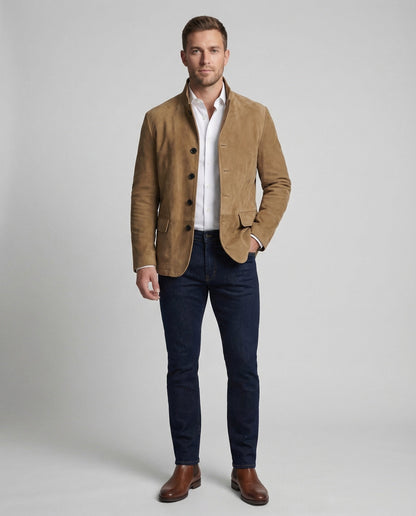 Giacca Uomo Unstrutturata Casual - Brentozzi