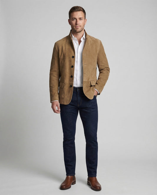 Giacca Uomo Unstrutturata Casual - Brentozzi
