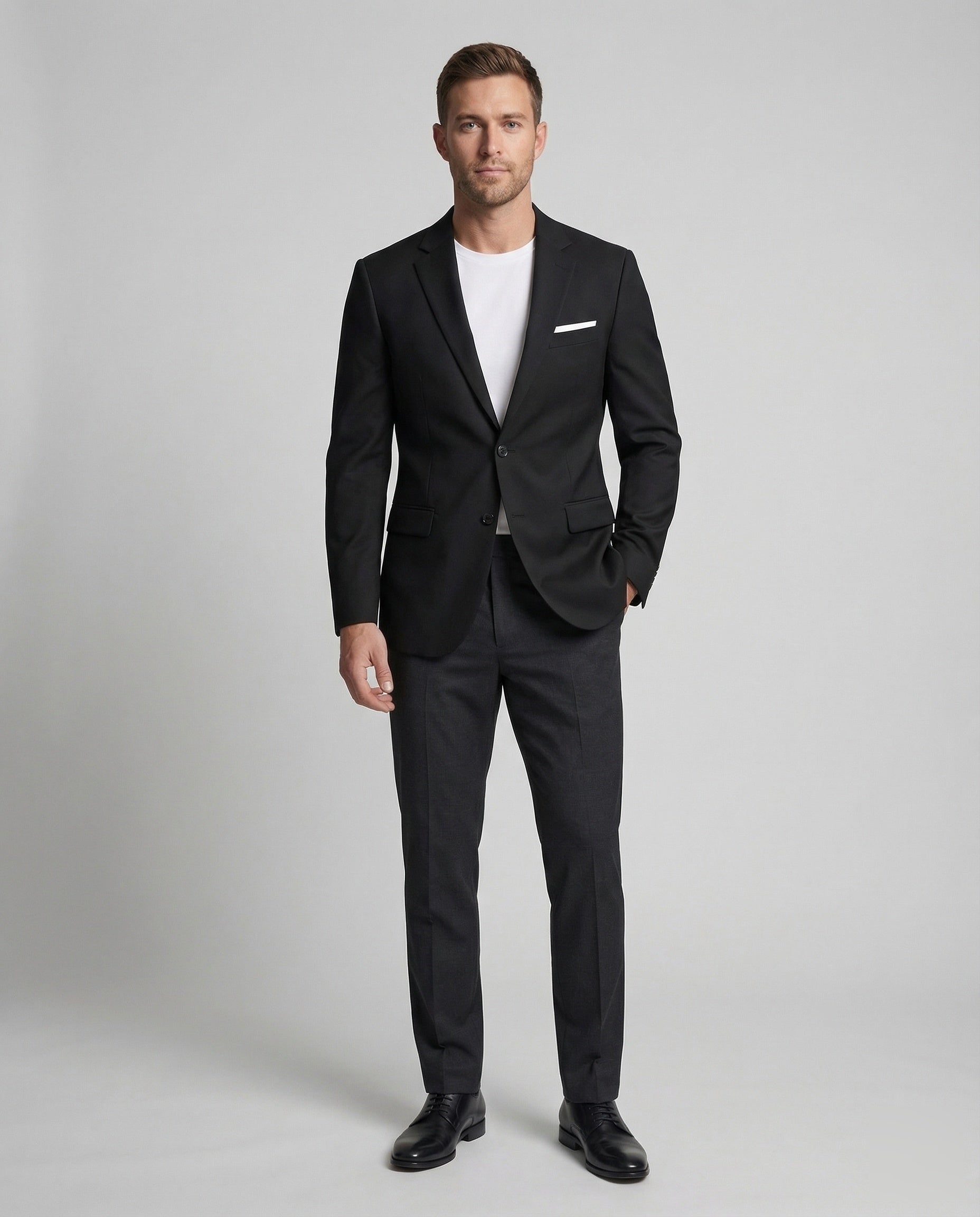 Giacca Uomo Slim Fit Monopetto - Brentozzi