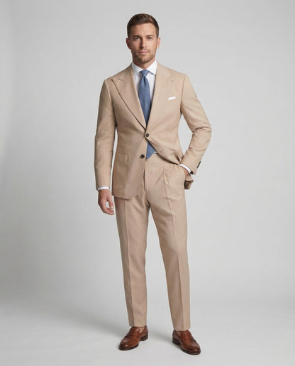 Giacca Uomo Jacquard Fantasia Leopardo Slim Fit - Brentozzi