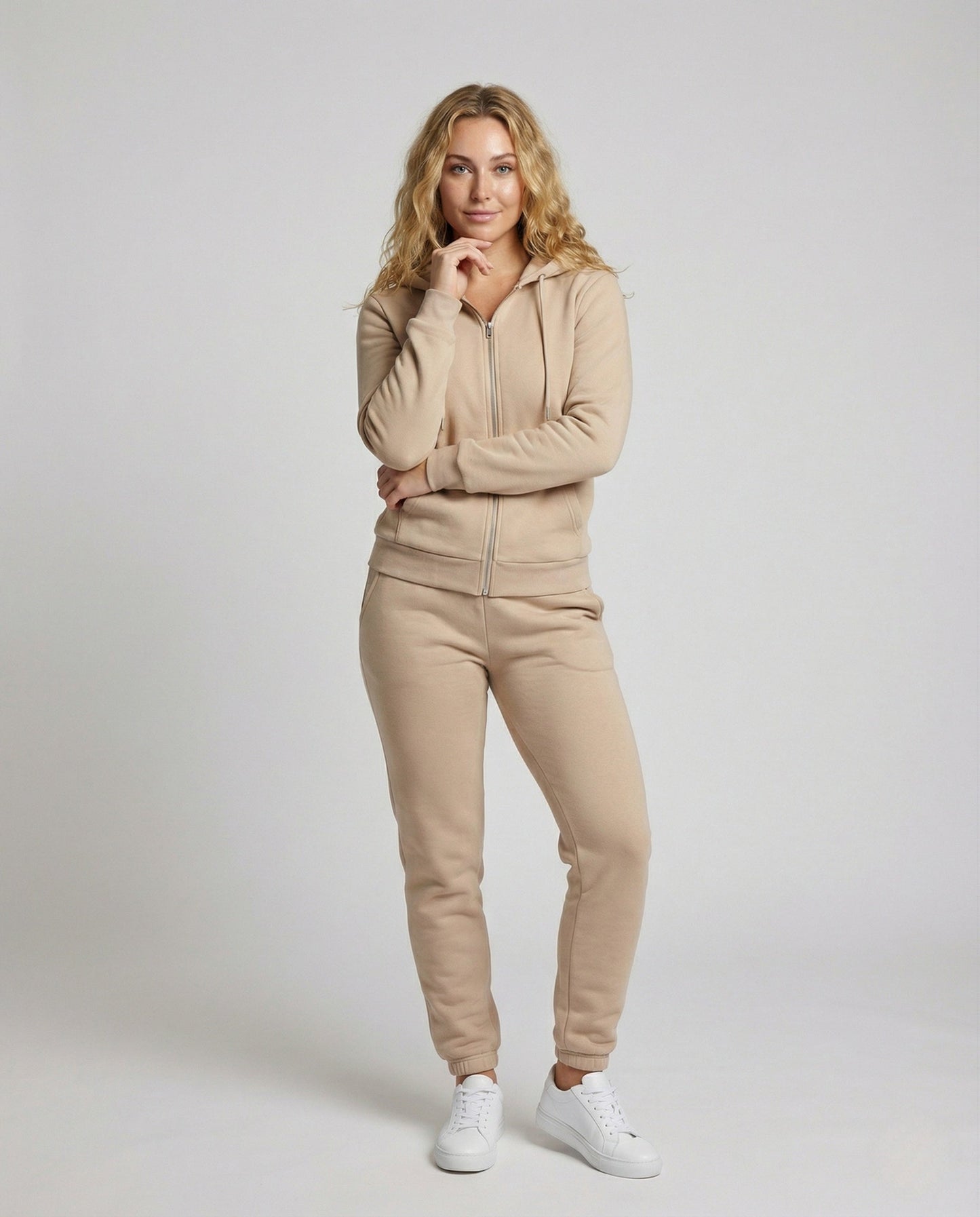 Tuta Unisex Felpa con Cappuccio e Pantaloni Jogging Comodi - Brentozzi