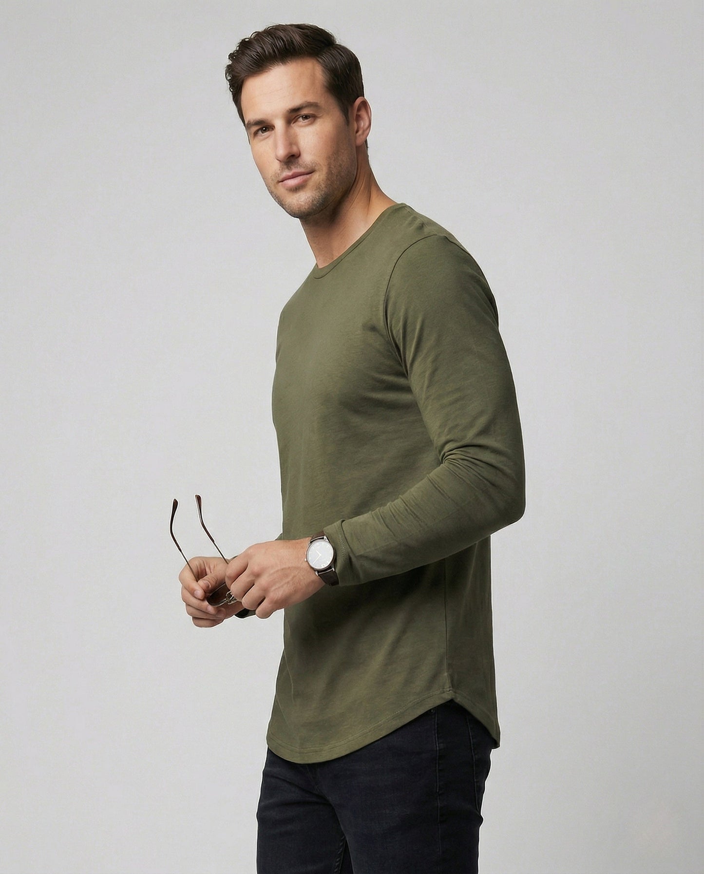 Maglia Uomo Manica Lunga Girocollo Classica - Brentozzi