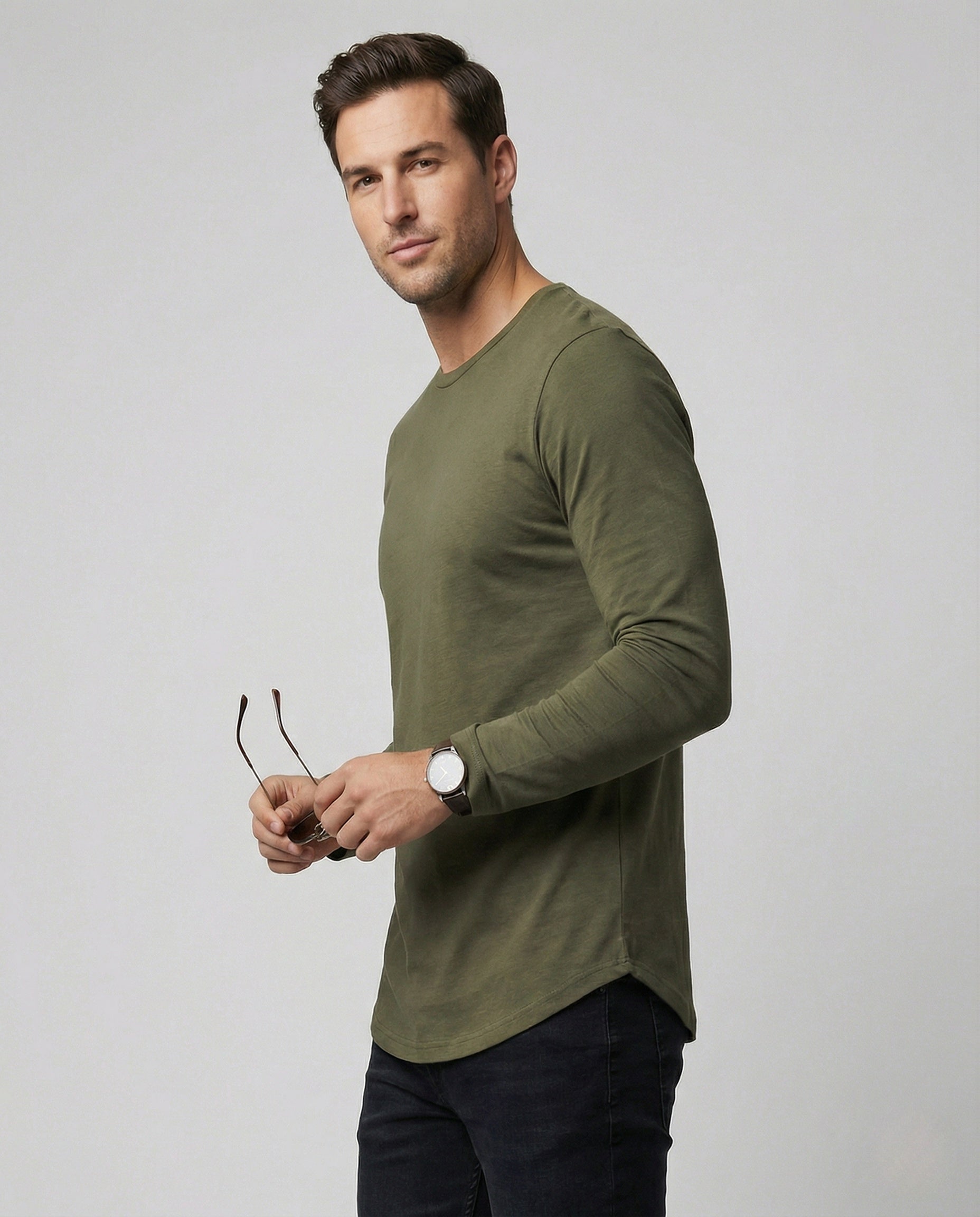 Maglia Uomo Manica Lunga Girocollo Classica - Brentozzi