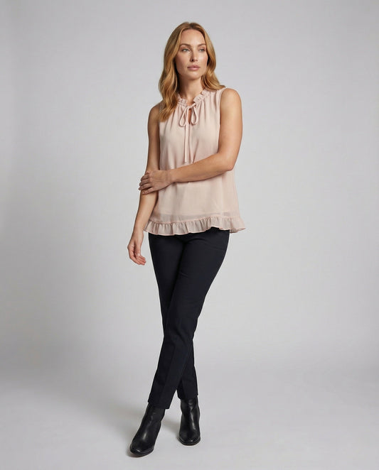 Camicia Donna con Colletto e Fiocco Oversize - Brentozzi