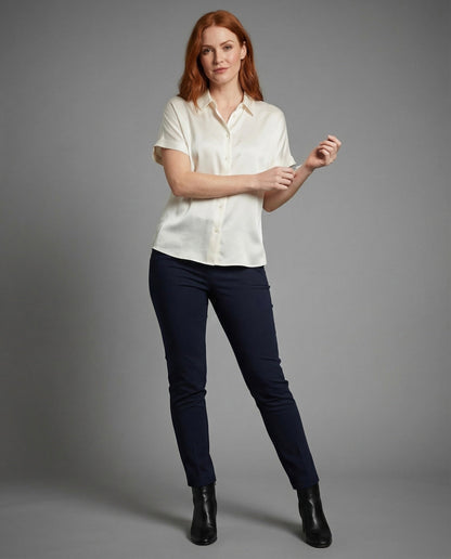 Camicia Classica Donna Manica Corta - Brentozzi