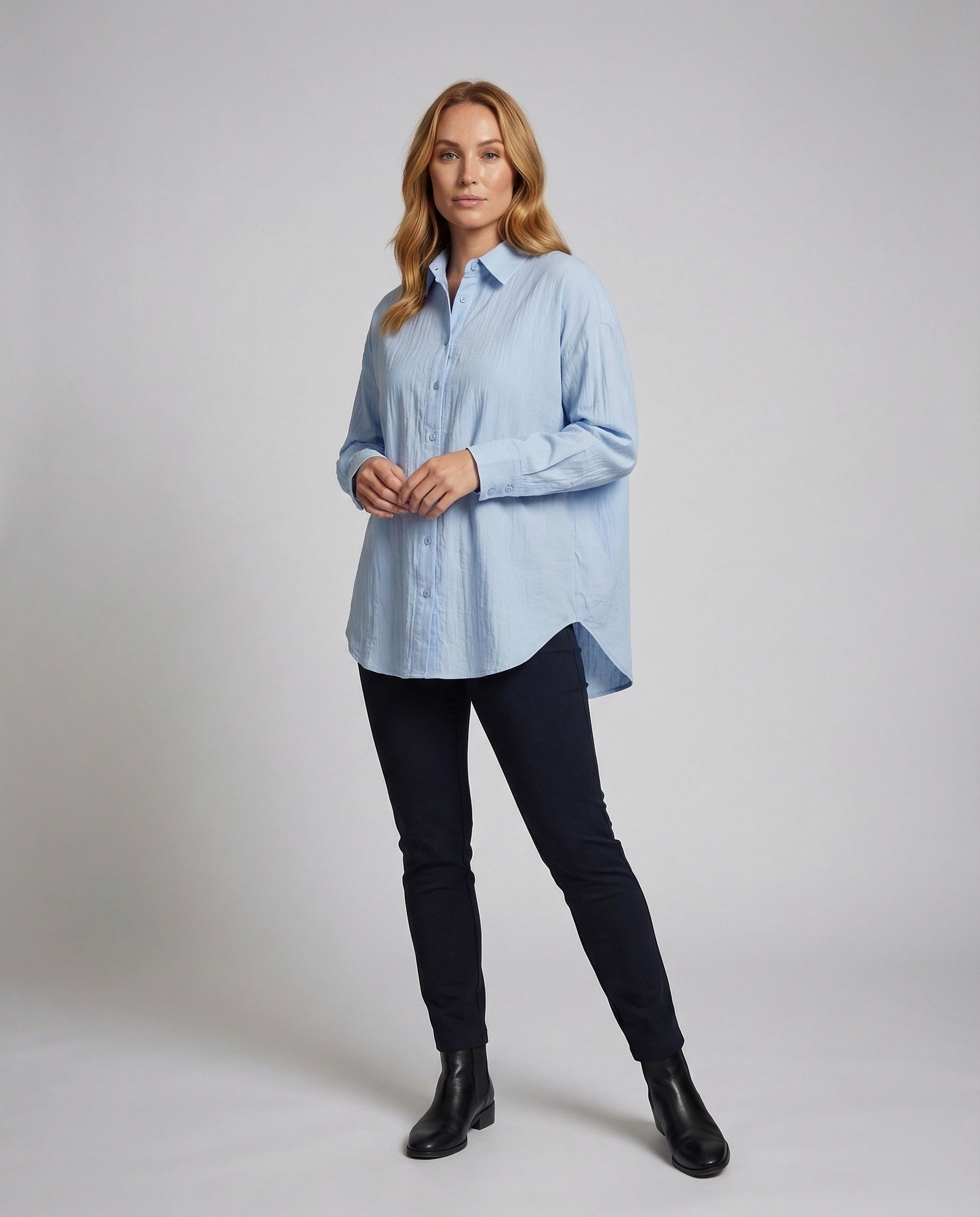 Camicia Uomo Oversize Stile Casual - Brentozzi