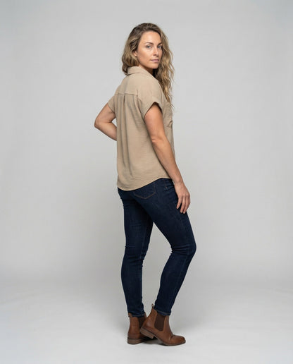 Camicia Donna in Viscosa Vestibilità Larga - Brentozzi