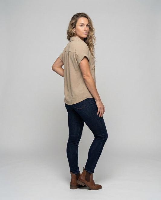 Camicia Donna in Viscosa Vestibilità Larga - Brentozzi