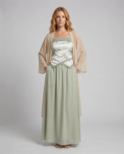 Cardigan Kimono Donna in Chiffon Leggero - Brentozzi