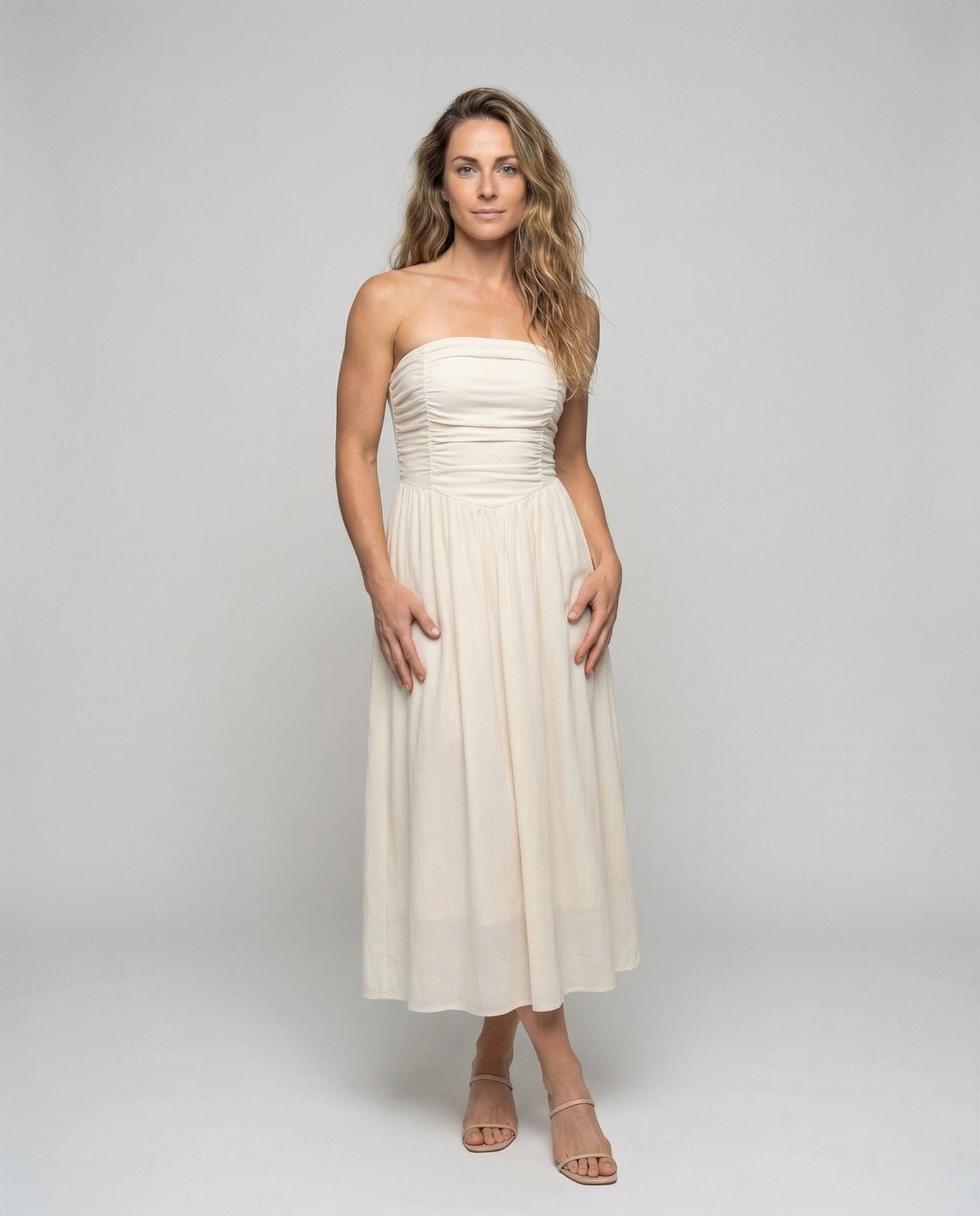 Abito Maxi Donna Bandeau Linea A - Brentozzi