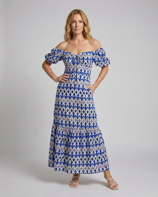 Abito Maxi Donna Scollo Carmen - Brentozzi