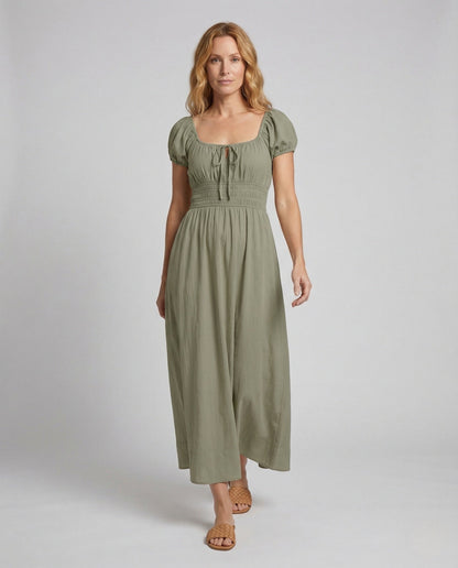 Abito Estivo Donna Maxi Vita Empire - Brentozzi