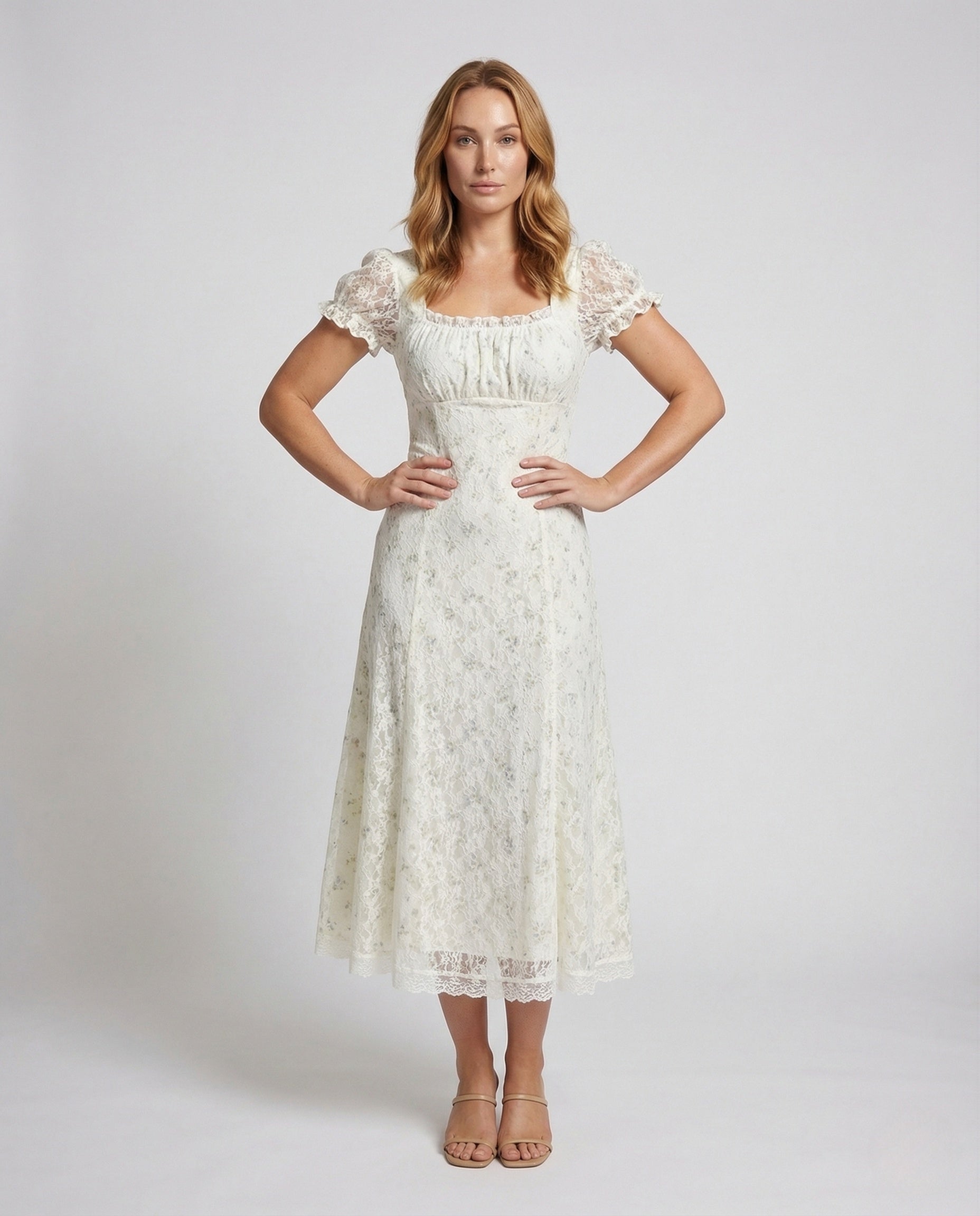 Abito Corsetto Donna in Pizzo Linea A - Brentozzi