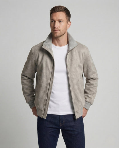 Giacca Bomber Uomo in Velluto Stile Urban - Brentozzi