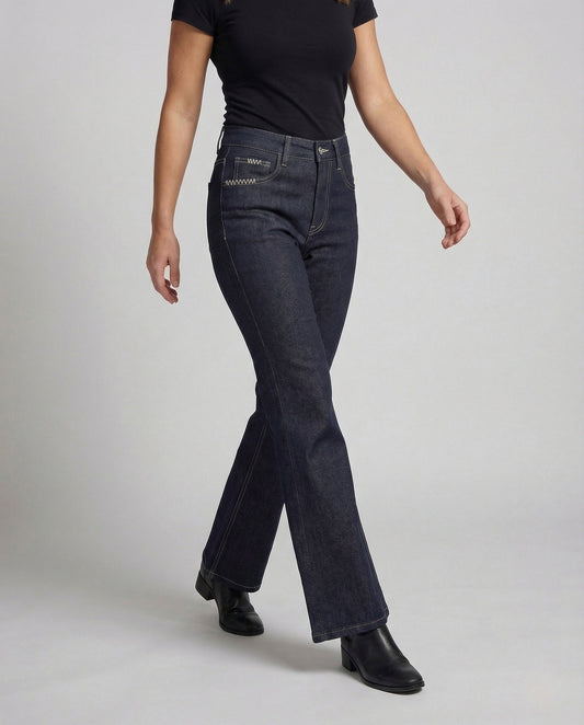 Jeans Bootcut Donna Vita Alta - Brentozzi
