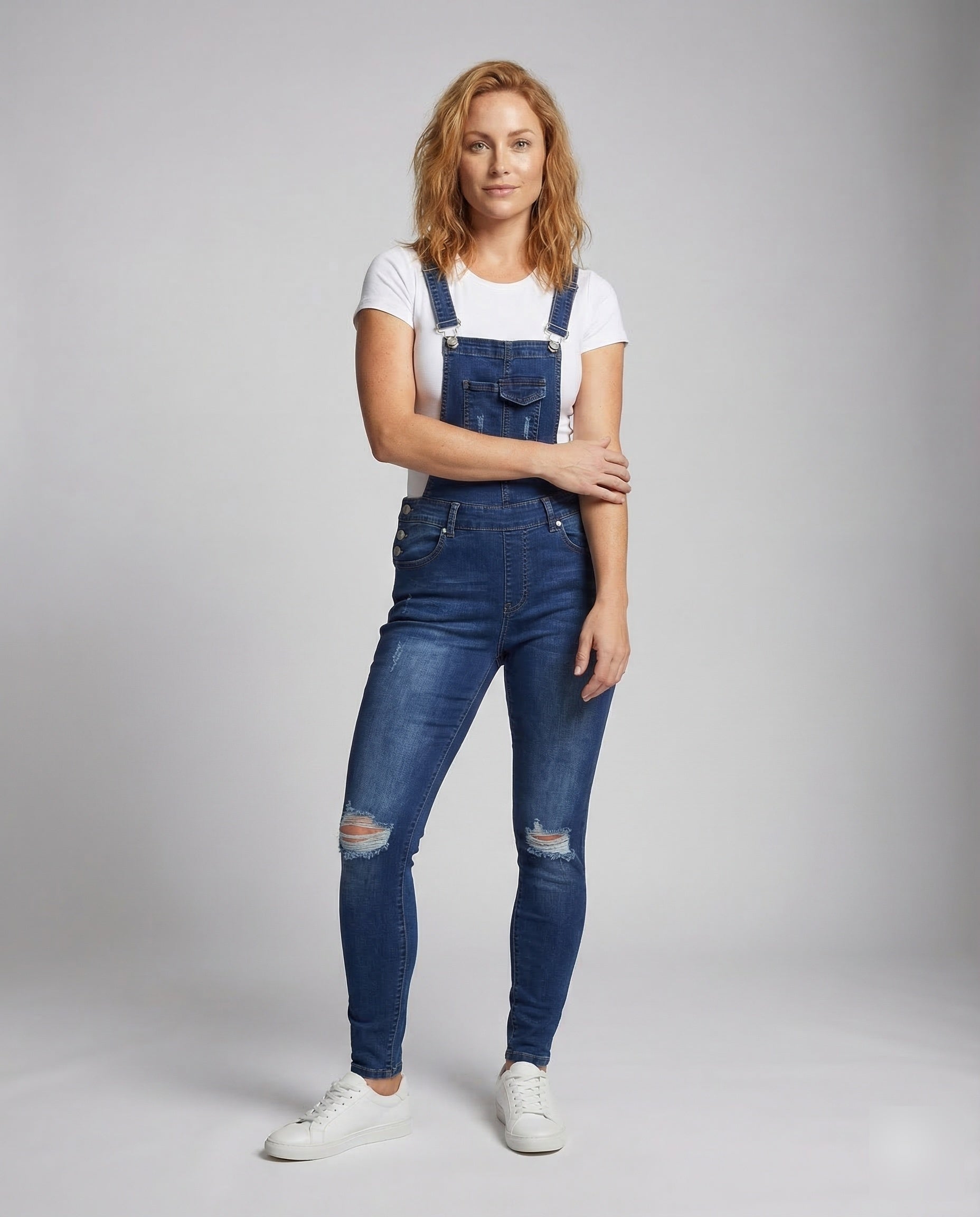 Salopette Donna Denim Slim Fit - Brentozzi