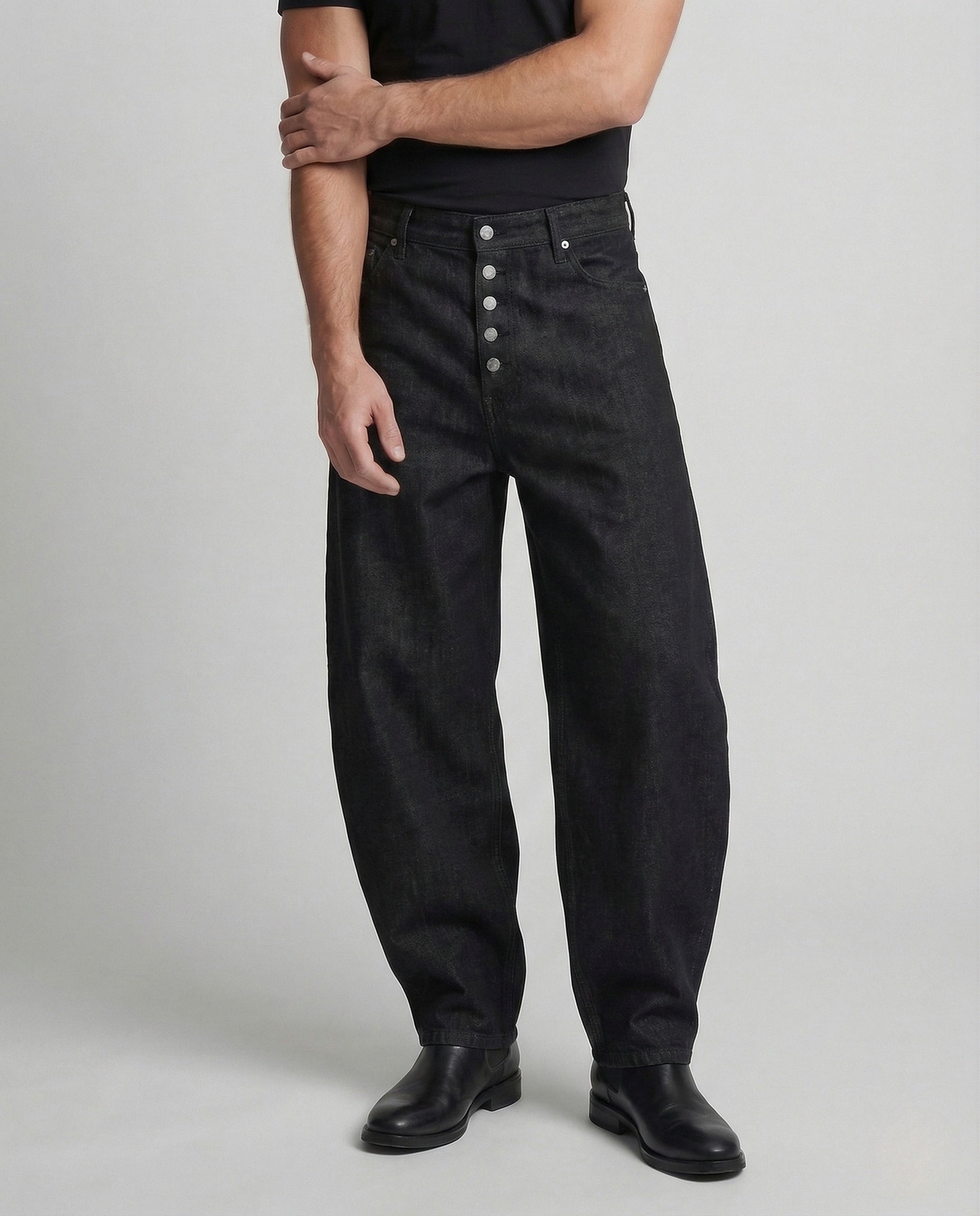 Pantaloni Palazzo Donna con Bottoni Frontali - Brentozzi