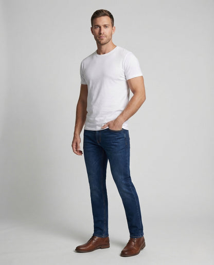 Jeans Termici Uomo Taglio Dritto - Brentozzi