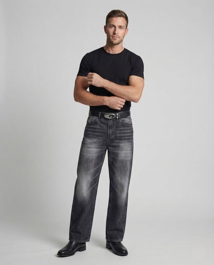 Jeans Uomo Relax Vita Alta - Brentozzi