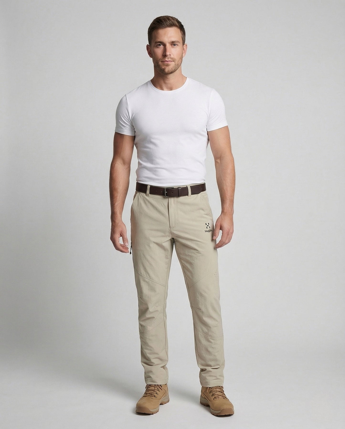Pantaloni Trekking Uomo Leggeri Ginocchia Preformate Outdoor - Brentozzi