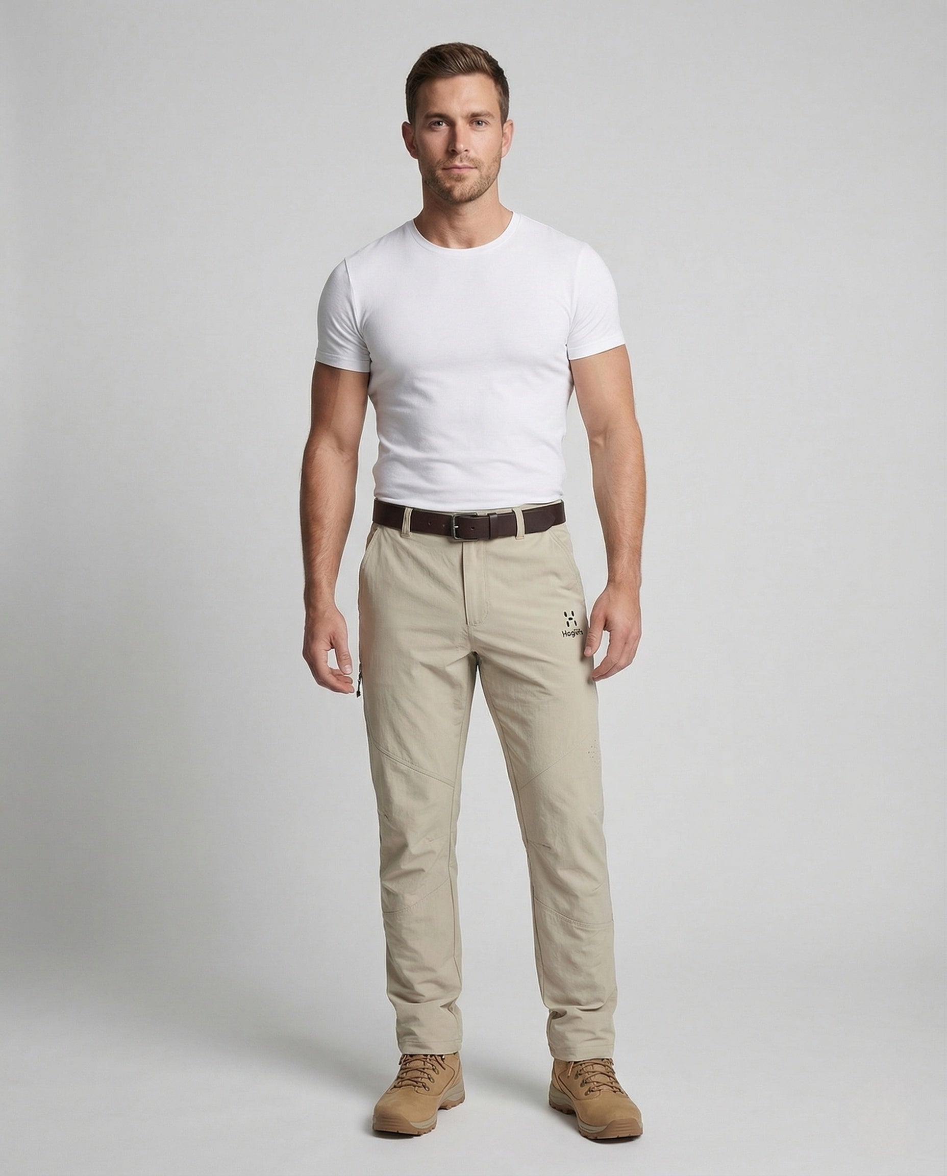 Pantaloni Trekking Uomo Leggeri Ginocchia Preformate Outdoor - Brentozzi