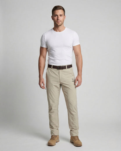 Pantaloni Trekking Uomo Leggeri Ginocchia Preformate Outdoor - Brentozzi