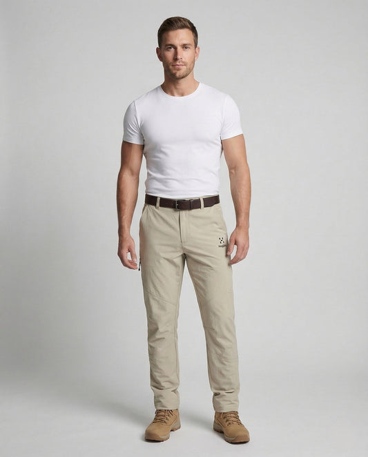 Pantaloni Trekking Uomo Leggeri Ginocchia Preformate Outdoor - Brentozzi