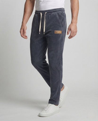 Pantaloni Uomo Termici Tempo Libero Elastico Interno Morbido - Brentozzi