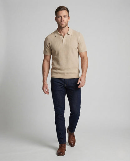 Polo Uomo Maglia Cotone Manica Corta - Brentozzi