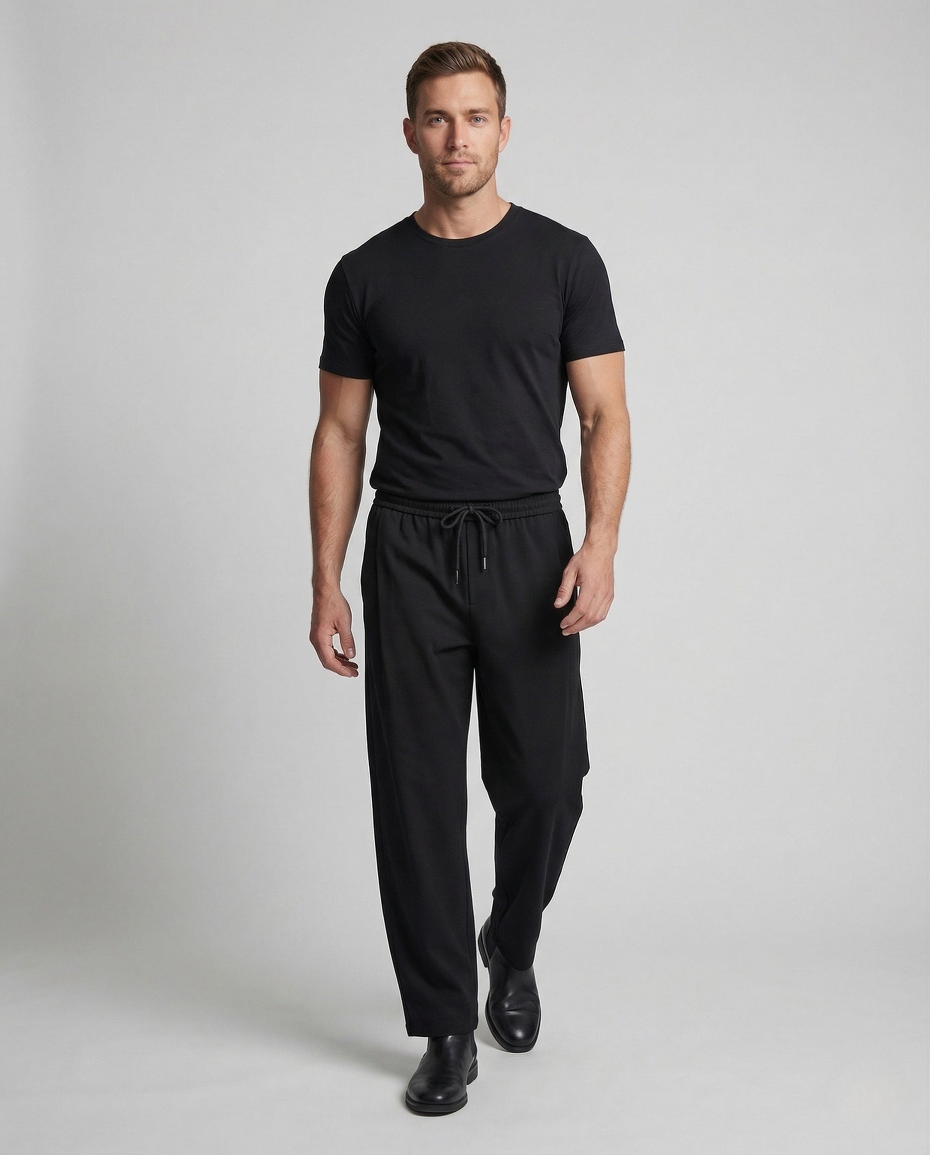 Pantaloni Uomo Relax Vita Elastica Comodi - Brentozzi
