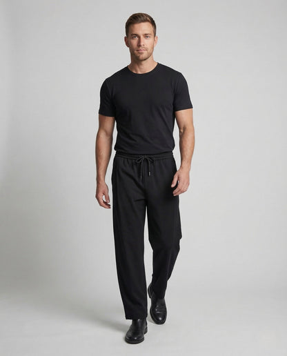 Pantaloni Uomo Relax Vita Elastica Comodi - Brentozzi